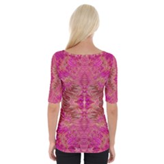 Wide Neckline T-Shirt 