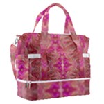 Tondo symmetry Sports Shoulder Bag with Shoes Compartment