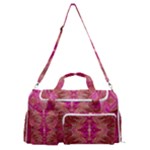 Tondo symmetry Sports Gym Duffle Bag with Shoe Compartment