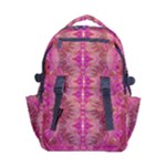 Tondo symmetry Carry-on Double Buckle Travel Backpack
