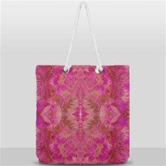 Full Print Rope Handle Tote (Large) 