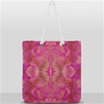 Tondo symmetry Full Print Rope Handle Tote (Large)