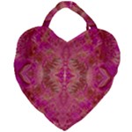 Tondo symmetry Giant Heart Shaped Tote