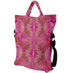 Fold Over Handle Tote Bag 