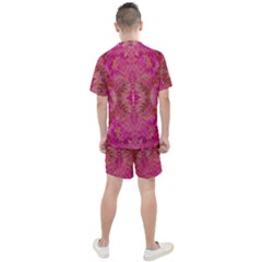 Men s Mesh T-Shirt and Shorts Set 