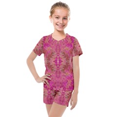 Kids  Mesh T-Shirt and Shorts Set 