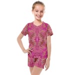 Tondo symmetry Kids  Mesh T-Shirt and Shorts Set