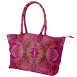 Tondo symmetry Canvas Shoulder Bag