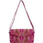 Tondo symmetry Removable Strap Clutch Bag