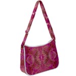 Tondo symmetry Zip Up Shoulder Bag