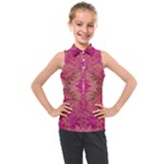 Tondo symmetry Kids  Sleeveless Polo T-Shirt