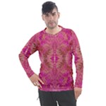 Tondo symmetry Men s Pique Long Sleeve T-Shirt