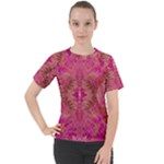 Tondo symmetry Women s Sport Raglan T-Shirt