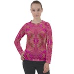 Tondo symmetry Women s Long Sleeve Raglan T-Shirt