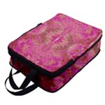 Tondo symmetry Full Print Foldable Shoe Storage Bag