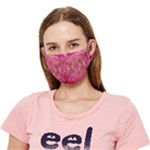 Tondo symmetry Crease Cloth Face Mask (Adult)