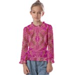 Tondo symmetry Kids  Frill Detail T-Shirt