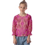 Tondo symmetry Kids  Cuff Sleeve Top