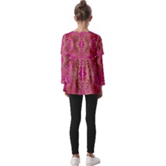 Kids  V Neck Casual Top 