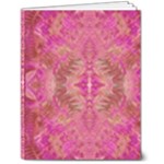 Tondo symmetry 7  x 9  Hardcover Notebook