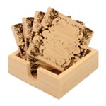 Tondo symmetry Bamboo Coaster Set