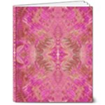 Tondo symmetry 8  x 10  Hardcover Notebook