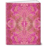 Tondo symmetry 8  x 10  Softcover Notebook