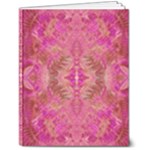 Tondo symmetry 7  x 9  Softcover Notebook