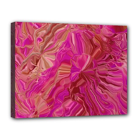 Tondo Wave I Canvas 14  x 11  (Stretched) from ArtsNow.com