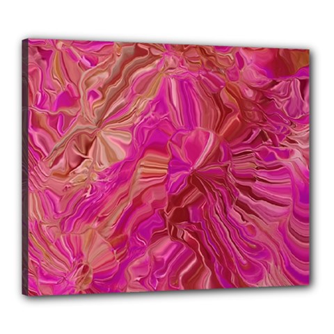 Tondo Wave I Canvas 24  x 20  (Stretched) from ArtsNow.com