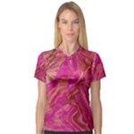  Tondo Wave I V-Neck Sport Mesh T-Shirt