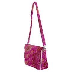 Shoulder Bag with Back Zipper 