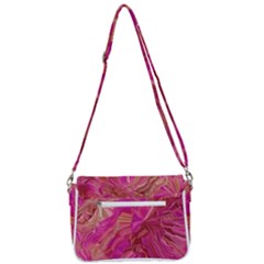 Shoulder Bag with Back Zipper 