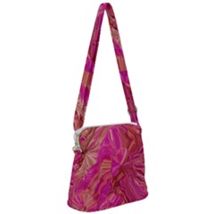 Zipper Messenger Bag 