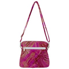 Zipper Messenger Bag 