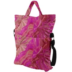 Fold Over Handle Tote Bag 
