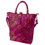  Tondo Wave I Buckle Top Tote Bag
