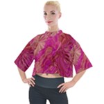  Tondo Wave I Mock Neck T-Shirt