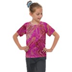  Tondo Wave I Kids  Mesh Piece T-Shirt
