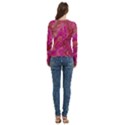 Women s Cut Out Long Sleeve T-Shirt 