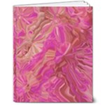  Tondo Wave I 8  x 10  Softcover Notebook