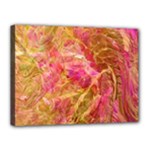 Acid green blend Canvas 16  x 12  (Stretched)