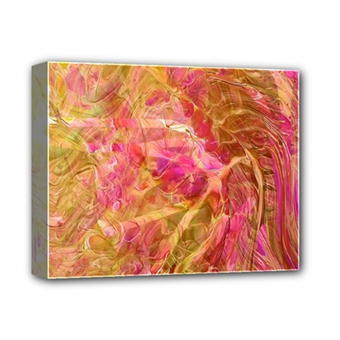 Acid green blend Deluxe Canvas 14  x 11  (Stretched) from ArtsNow.com