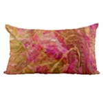 Acid green blend 22 x14  Lumbar Throw Cushion Case (Two Sides)