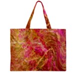 Acid green blend Zipper Mini Tote Bag