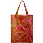 Acid green blend Zipper Classic Tote Bag
