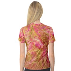 V-Neck Sport Mesh T-Shirt 