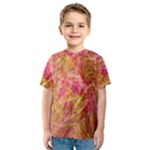 Acid green blend Kids  Sport Mesh T-Shirt