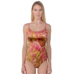Acid green blend Camisole Leotard 