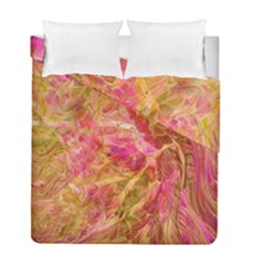 Acid green blend Duvet Cover Double Side (Full/ Double Size) from ArtsNow.com